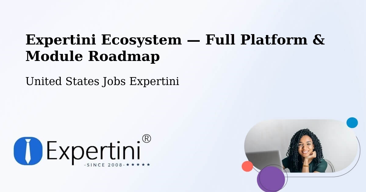 Expertini Ecosystem — Full Platform & Module Roadmap – Adelphi