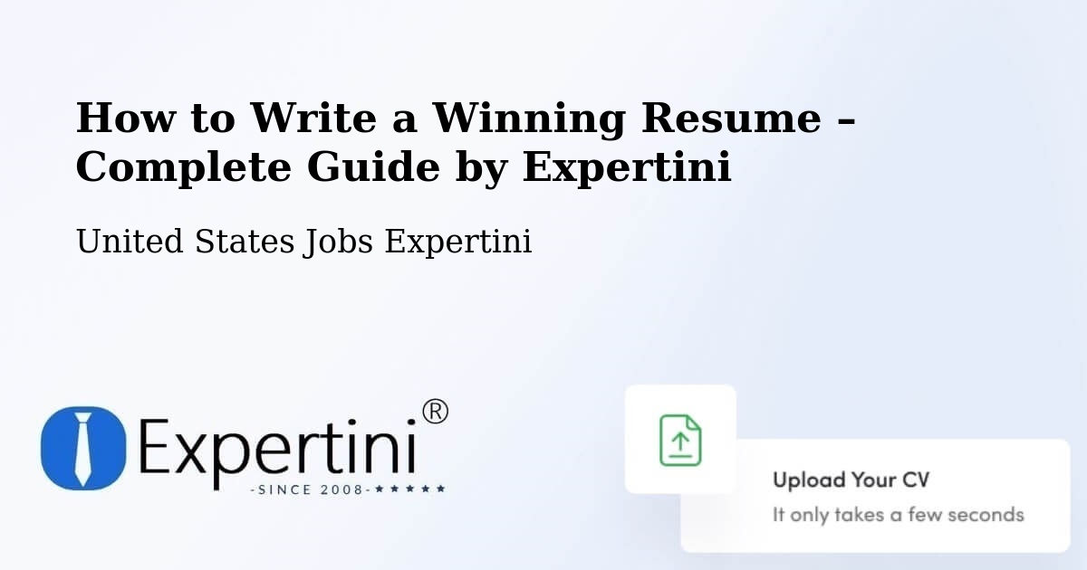 Resume Writing Guide for Job Seekers – Adelphi - Adelphi, United States Jobs Expertini